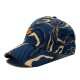 New cross-border outdoor trendy Chinese style baseball caps for men and women, tie-dyed plaid baseball caps, plaid fashion hats.
