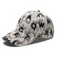 New cross-border letter-printed baseball cap, fashionable and versatile, spring and summer outdoor sun hat for men and women.
