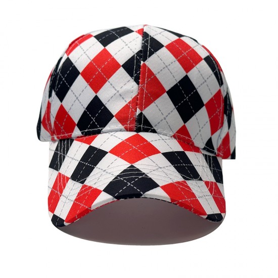 2024 new plaid curved-brim baseball caps for women, versatile soft-top sun protection and visor for casual travel. 2024 new plaid curved-brim baseball caps for women, versatile soft-top sun protection and visor for casual travel.
