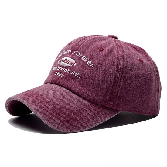 Amazon's new lettered embroidered baseball hats, fashionable retro baseball hats for men, trendy outdoor sun hats for women Amazon's new lettered embroidered baseball hats, fashionable retro baseball hats for men, trendy outdoor sun hats for women
