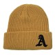 Cross-border letter-embroidered hat, a thick, warm pullover beanie for men and women in autumn and winter, a new style windproof beanie.