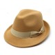 Cross-Border European and American Wool Women's Hats, Autumn and Winter British Retro Top Hats for Women, Fashionable and Warm Jazz Hats