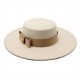 Autumn and winter hat for women, European and American celebrity, light luxury woolen hat with a wide brim, 10cm, British flat-top, wide-brimmed hat Autumn and winter hat for women, European and American celebrity, light luxury woolen hat with a wide brim, 10cm, British flat-top, wide-brimmed hat