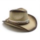 2024 Ethnic Style Horseback Riding Men's and Women's Retro Tibetan Rolled-Brimmed Western Cowboy Straw Hats with Sun Protection and Sun Visor 2024 Ethnic Style Horseback Riding Men's and Women's Retro Tibetan Rolled-Brimmed Western Cowboy Straw Hats with Sun Protection and Sun Visor