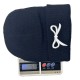 New cross-border knitted hats for women, fashionable and versatile, autumn and winter, Korean-style outdoor bow embroidered wool hats.