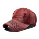 American Retro Distressed Baseball Cap for Women, All-Season Versatile Wide-Brim Ripped Baseball Cap, Outdoor Curved-Brim Sunshade Hat for Men American Retro Distressed Baseball Cap for Women, All-Season Versatile Wide-Brim Ripped Baseball Cap, Outdoor Curved-Brim Sunshade Hat for Men