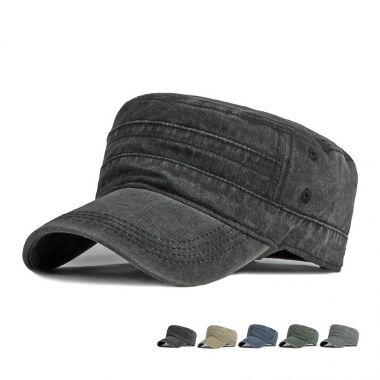 Korean niche retro distressed embroidered camouflage baseball caps for women, streetwear, versatile, soft-top baseball caps for a slimmer look