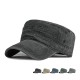 Korean niche retro distressed embroidered camouflage baseball caps for women, streetwear, versatile, soft-top baseball caps for a slimmer look