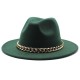 2021 Autumn/Winter British-style woolen jazz hat for men and women, European and American wide-brimmed hat, fashionable wide-brimmed felt hat 2021 Autumn/Winter British-style woolen jazz hat for men and women, European and American wide-brimmed hat, fashionable wide-brimmed felt hat
