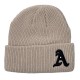 Cross-border letter-embroidered hat, a thick, warm pullover beanie for men and women in autumn and winter, a new style windproof beanie.