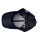 New cross-border plaid striped baseball caps, men's sun protection, sun visor hats, women's outdoor breathable couple's baseball caps.
