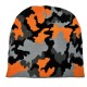 New cross-border Halloween party pirate skull jacquard knitted hat, pumpkin face, spiderweb beanie.