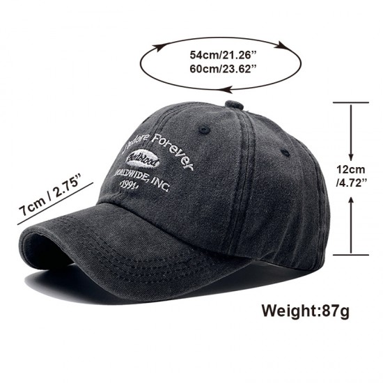 Amazon's new lettered embroidered baseball hats, fashionable retro baseball hats for men, trendy outdoor sun hats for women Amazon's new lettered embroidered baseball hats, fashionable retro baseball hats for men, trendy outdoor sun hats for women