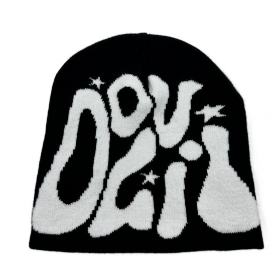 Fashionable niche beret for women, British retro black leather chain navy hat, spring and autumn versatile baseball cap