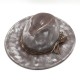 Cross-border European and American British-style hats, 9.5cm wide-brim woolen hats for men and women, autumn and winter warmth, suede jazz hats