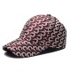 New cross-border printed fish scale plaid baseball caps, men's and women's sun protection, casual and versatile outdoor caps, wholesale.