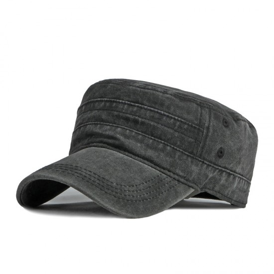 Korean niche retro distressed embroidered camouflage baseball caps for women, streetwear, versatile, soft-top baseball caps for a slimmer look