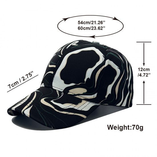 New cross-border outdoor trendy Chinese style baseball caps for men and women, tie-dyed plaid baseball caps, plaid fashion hats.