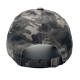 Cross-border PARTY lettered camouflage baseball caps, men's and women's streetwear caps, trendy outdoor hats, fashionable casual sun hats.