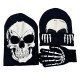 Cross-border new autumn and winter skull luminous knitted hat, Skull Skeleton Hat, Halloween pullover