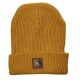Cross-border in-stock beanie, knitted hat, men's autumn and winter thickened cold-resistant hat, European and American outdoor trendy beanie.