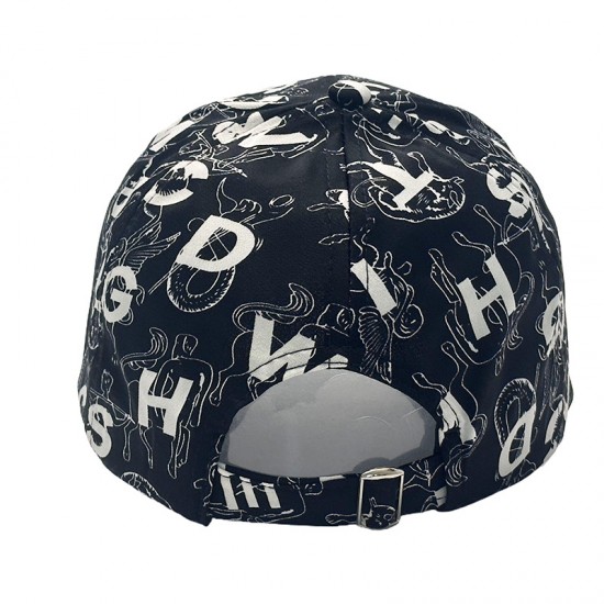 New cross-border letter-printed baseball cap, fashionable and versatile, spring and summer outdoor sun hat for men and women.
