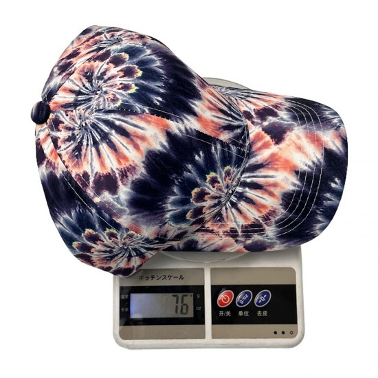 New summer Korean-style travel hats for men and women, retro, all-over print, versatile sun protection and visor baseball caps.