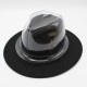 PVC plastic hat holders, round top flat hats.