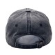 New Coconut Tree Washed and Distressed Embroidered Soft Top Baseball Cap, Student Casual Sun Visor Baseball Cap for Men and Women
